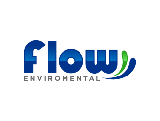 Flow Environmental logo design by Gopil