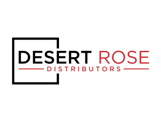 Desert Rose Distributors  logo design by glasslogo