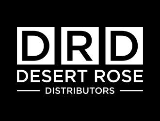 Desert Rose Distributors  logo design by glasslogo