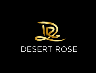 Desert Rose Distributors  logo design by bezalel