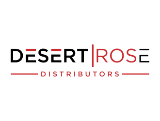 Desert Rose Distributors  logo design by glasslogo