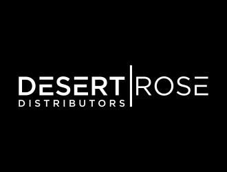 Desert Rose Distributors  logo design by glasslogo