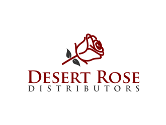 Desert Rose Distributors  logo design by GassPoll