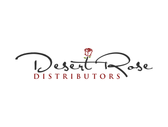 Desert Rose Distributors  logo design by GassPoll