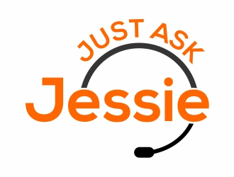Just Ask Jessie logo design by MonkDesign