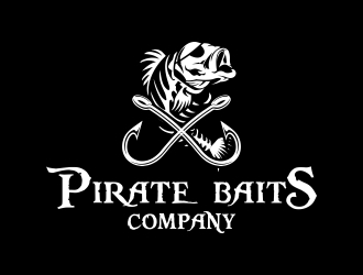 Pirate Bait Company logo design by rizuki