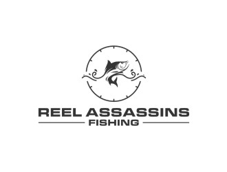 Reel Assassins Fishing logo design by bombers