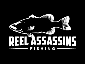 Reel Assassins Fishing logo design by cybil
