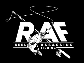 Reel Assassins Fishing logo design by Suvendu