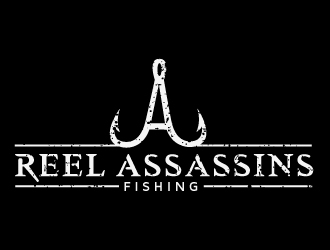 Reel Assassins Fishing logo design by LucidSketch