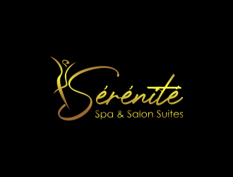 Sérénité Spa & Salon Suites  logo design by lintinganarto