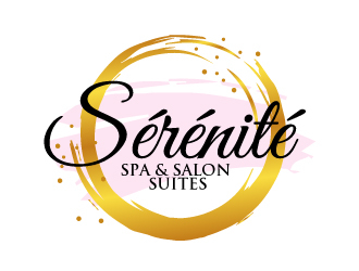 Sérénité Spa & Salon Suites  logo design by ElonStark