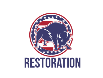 Restoration logo design by niichan12