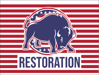 Restoration logo design by niichan12