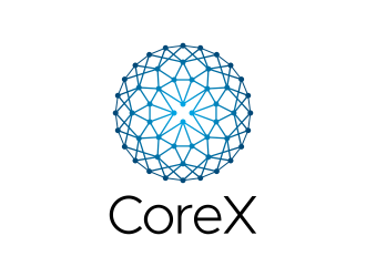 CoreX logo design by Panara