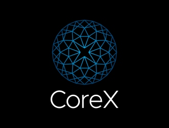 CoreX logo design by Panara