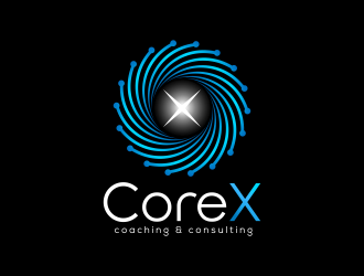 CoreX logo design by pionsign