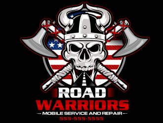 Road Warriors logo design by Suvendu