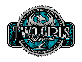 Two Girls Reclaimed logo design by haze