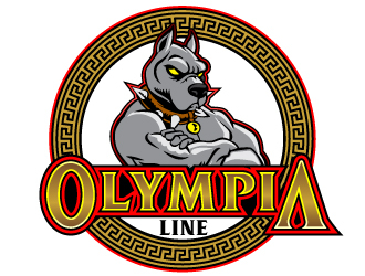 OLYMPIA LINE logo design by Suvendu