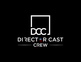 Director Cast Crew logo design by bomie