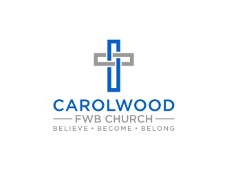 Carolwood Free Will Baptist Church logo design by bombers