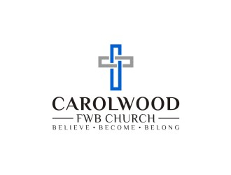Carolwood Free Will Baptist Church logo design by bombers