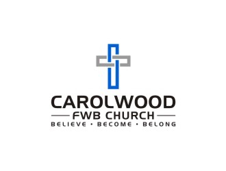 Carolwood Free Will Baptist Church logo design by bombers