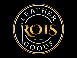 ROIS Leather Goods logo design by akilis13
