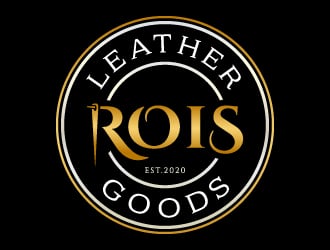 ROIS Leather Goods logo design by akilis13