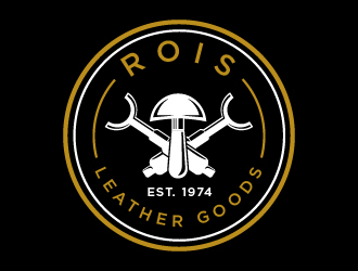 ROIS Leather Goods logo design by cybil
