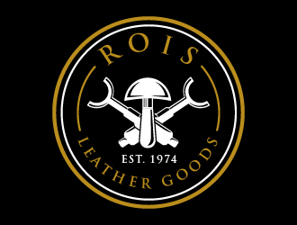 ROIS Leather Goods logo design by cybil