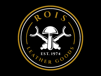ROIS Leather Goods logo design by cybil