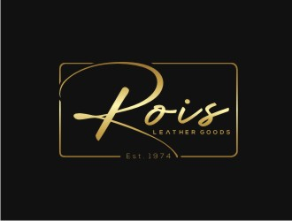 ROIS Leather Goods logo design by maspion