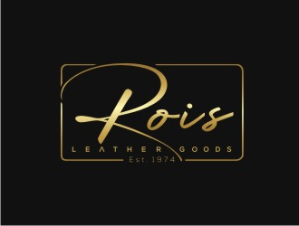 ROIS Leather Goods logo design by maspion