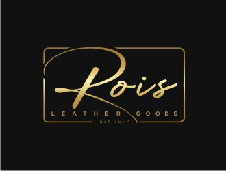 ROIS Leather Goods logo design by maspion