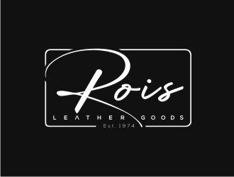 ROIS Leather Goods logo design by maspion