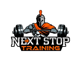 Next Stop training logo design by rizuki