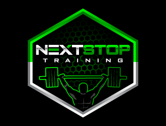 Next Stop training logo design by PRN123