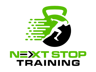 Next Stop training logo design by Garmos