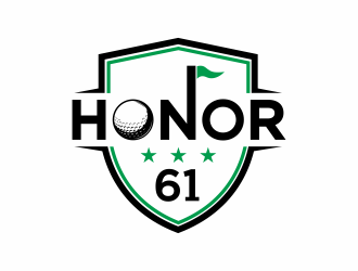 HONOR 61 logo design by Barkah