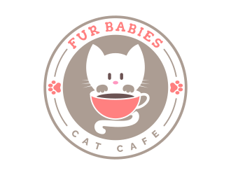 Fur Babies Cat Cafe logo design by uunxx