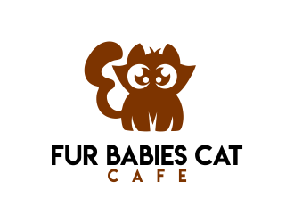 Fur Babies Cat Cafe logo design by JessicaLopes