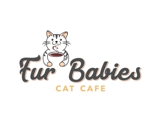 Fur Babies Cat Cafe logo design by rizuki