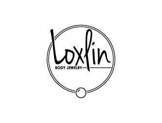Loxlin Body Jewelry logo design by Erasedink