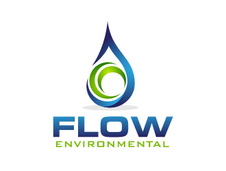 Flow Environmental logo design by usef44