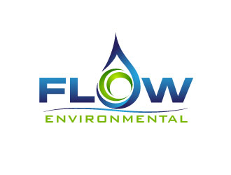 Flow Environmental logo design by usef44