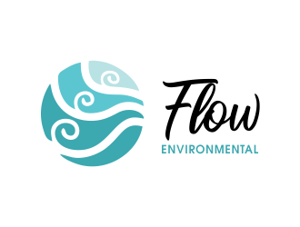 Flow Environmental logo design by JessicaLopes