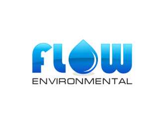 Flow Environmental logo design by sheilavalencia