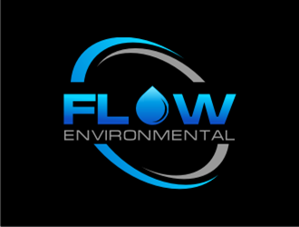 Flow Environmental logo design by sheilavalencia